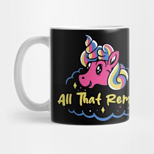 remind and unicorn Mug